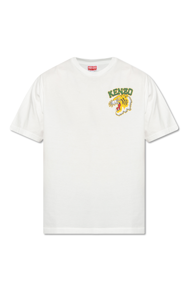 White T-shirt with logo Kenzo - Vitkac Canada